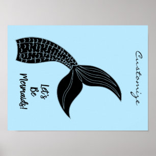 Lasst uns Mermaids Thunder_Cove sein Poster