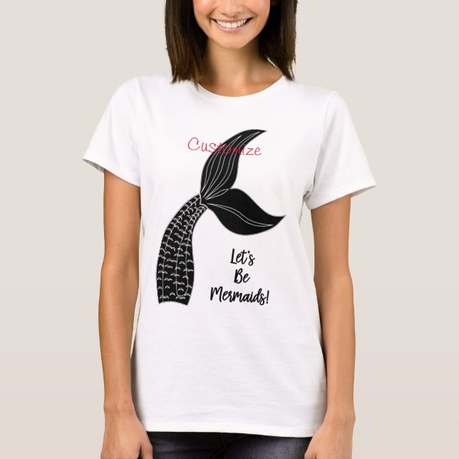 Lasst uns Mermaids Thunder_Cove sein T-Shirt (Vorderseite)