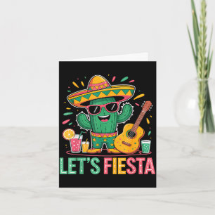 Lasst uns mexikanische Fiesta-Party am 5. Mai feie Karte