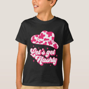 Lasst uns Nashty Bride Bridesmaid Bachelorette Par T-Shirt