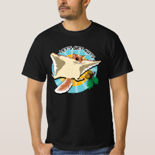Lasst uns Nüsse holen - Fliegende Eichhörnchen T-Shirt