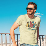 Lasst uns Party glückliche Bird-Day Niedliche Vöge T-Shirt<br><div class="desc">Der Slogan "LET'S PARTY" auf diesem grafischen Abschlag kann mit Ihrer eigenen Nachricht angepasst werden. Dieser lustige T - Shirt zeigt Ihnen drei Cartoon-Vogelarten: eine Goldschmiede,  einen Kardinal und einen Bluebird mit Party-Hüten und einem Ballon.</div>