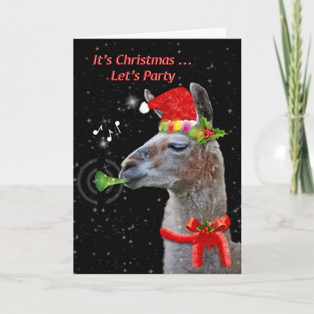 Lasst uns Party-Karte Karte (Vorderseite)