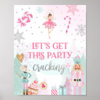 Lasst uns Party knacken Nutcracker Ballerina Girl