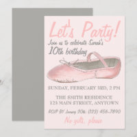 Lasst uns Party machen! Pink Dance Ballerina Balle