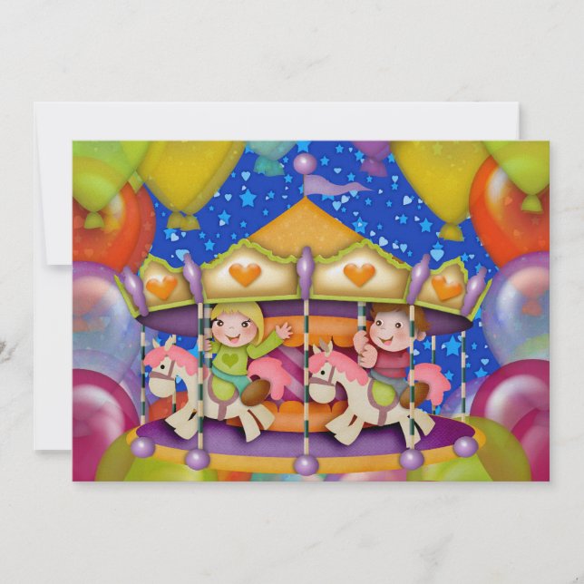 Lasst uns Party machen! - SRF Einladung (Vorderseite)