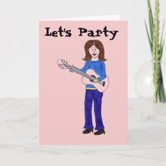 Lasst uns Party Rocker Einladung