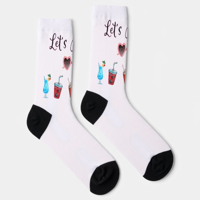 Lasst uns Party Summer Soiree Socken (Rechts)