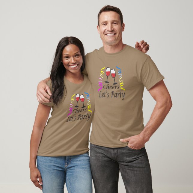 Lasst uns Party T-Shirt (Unisex)