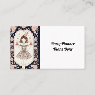 Lasst uns Party Visitenkarte