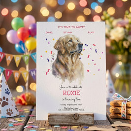 Lasst uns pawty, Hundebeitag Einladung