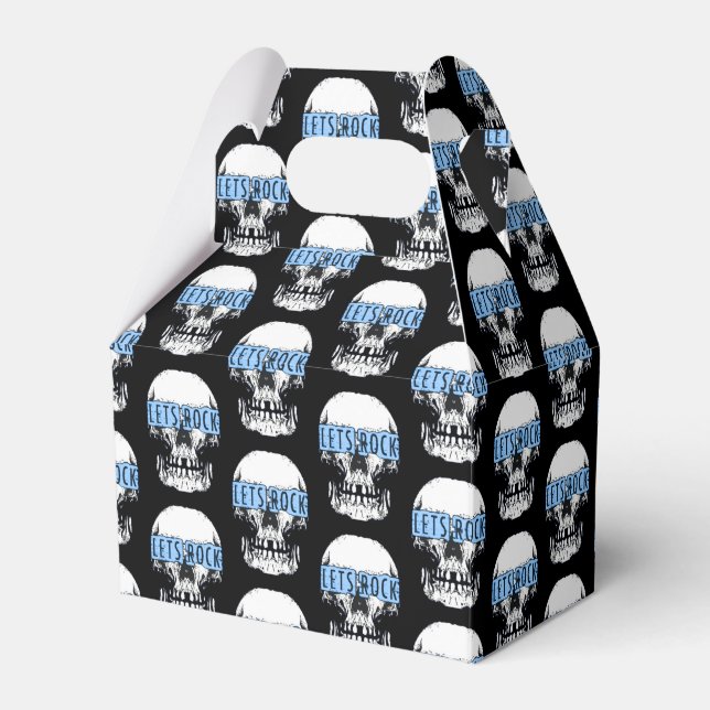Lasst uns Rock Skull Geschenkschachtel (Vorderseite)