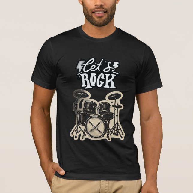 Lasst uns rocken T-Shirt (Vorderseite)