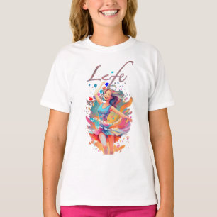 Lasst uns Spaß haben, Leben ist eine Achterbahn T-Shirt