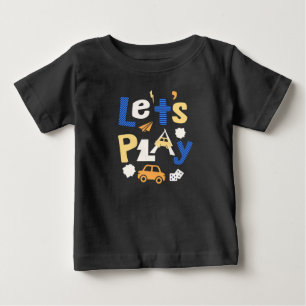 Lasst uns spielen – Spaßiges Kinderabenteuer Baby T-shirt