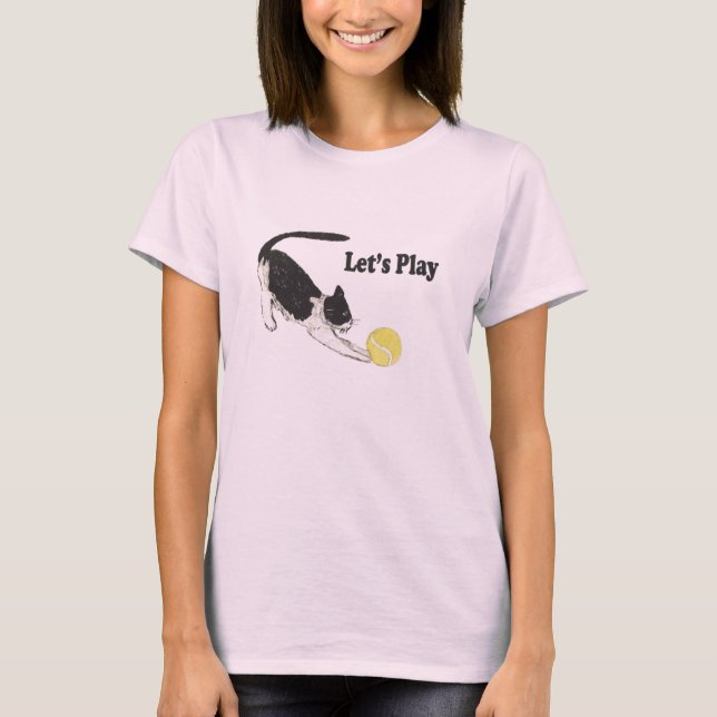 Lasst uns spielen T-Shirt (Vorderseite)