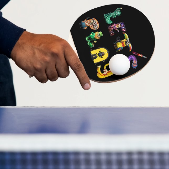 Lasst uns spielen tischtennis schläger (InSitu)