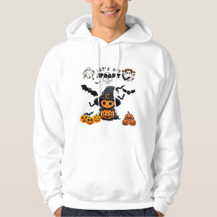 Lasst uns Spooky bekommen, Halloween Pumpkin Hoodie