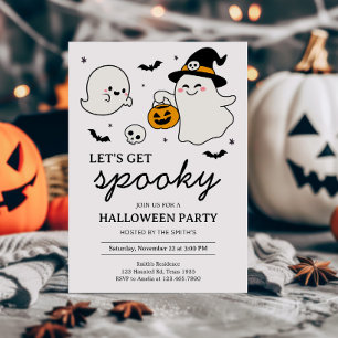 Lasst uns sprichwörtliches Halloween-Party bekomme Einladung