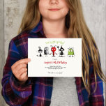 Lasst uns spucken! Kindergeburtstag der grauenhaft Einladung<br><div class="desc">Lasst uns spucken! Spooktacular Kindergeburtstag Party Einladung</div>