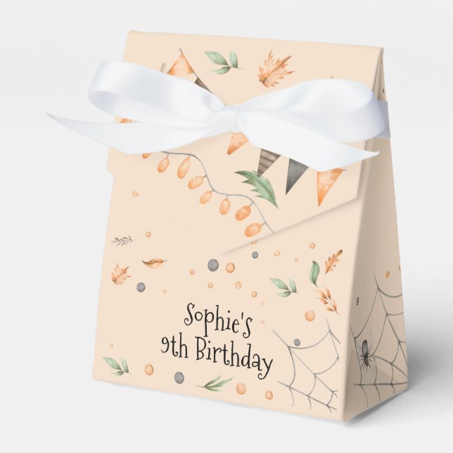 Lasst uns spucken! Spooktacular-Kindergeburtstag-P Geschenkschachtel (Vorderseite)