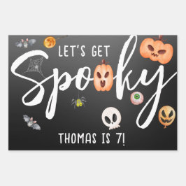 Lasst uns spucken! Zwischen der Geburtstagsparty! Geschenkpapier Set