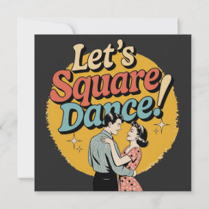 Lasst uns Square Dance tanzen Retro-Square-Dance-G Save The Date