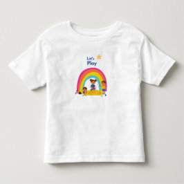 Lasst uns T-Shirt für Kinder spielen 