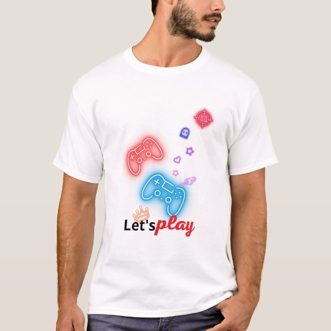 Lasst uns T-Shirt spielen (Vorderseite)