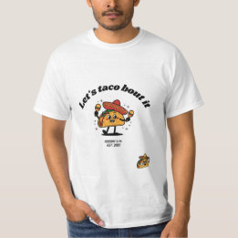 "Lasst uns taco darüber reden" T-Shirt von "ALLLOT