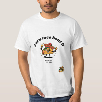 "Lasst uns taco darüber reden" T-Shirt von "ALLLOT