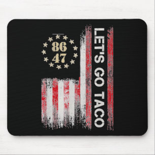 Lasst uns Taco für Männer Frauen Amerikanische US- Mousepad