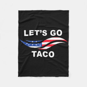 Lasst uns Taco Lustig Trump immer kneifen 14 Fleecedecke
