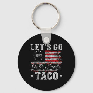 Lasst uns Taco-Shirt Lasst uns Taco-Tanktop Schlüsselanhänger