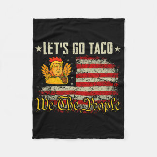 Lasst uns Taco-Shirt Lustig Lasst uns Taco 5 Fleecedecke