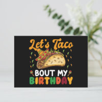 Lasst uns taco über meine Geburtstags-Cinco-De-May