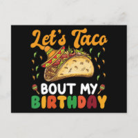 Lasst uns taco über meine Geburtstags Cinco De May