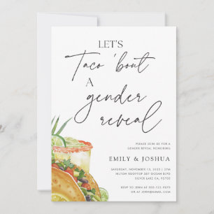 Lasst uns über eine Genderoffenbarung reden Einladung