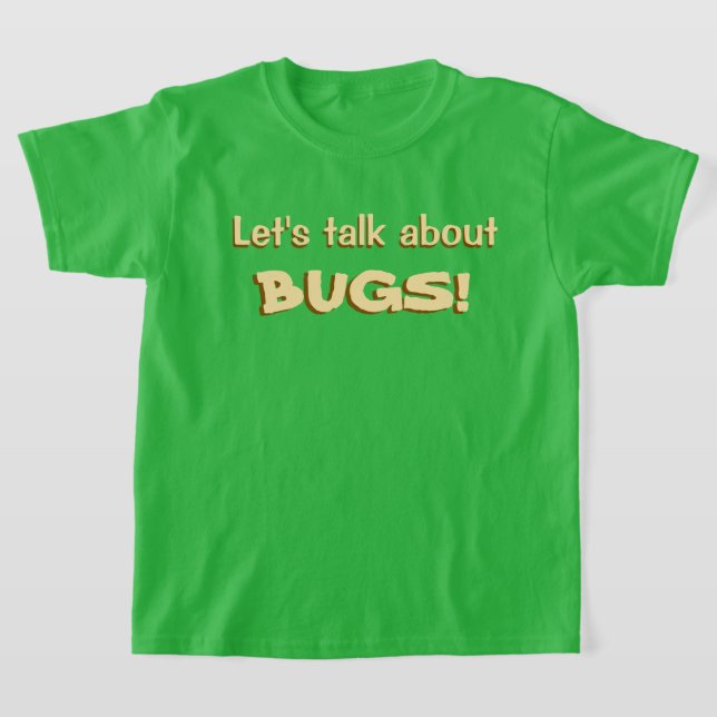 Lasst uns über Käfer sprechen T-Shirt (Ablage )
