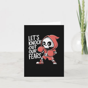 Lasst uns unsere Ängste ausmerzen, Niedliches Boxs Karte