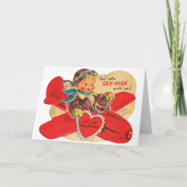 Lasst uns Valentine sein Feiertagskarte
