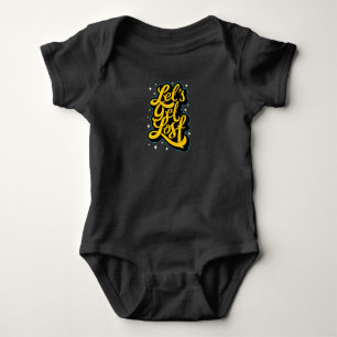 Lasst uns verlieren baby strampler
