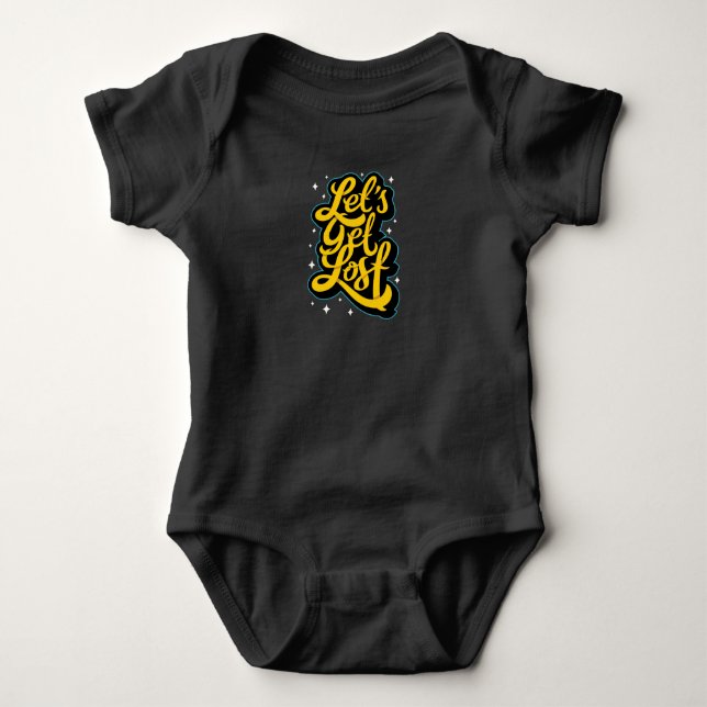 Lasst uns verlieren baby strampler (Vorderseite)
