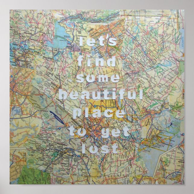 Lasst uns verlorenes Poster bekommen (Vorne)