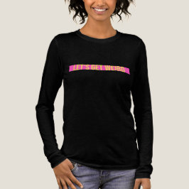 Lasst uns verrückt werden Lustiger Spruch Humor Ei Tri-Blend Shirt