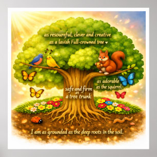 Lasst uns Wände machen, die deine Seele umarmen Poster