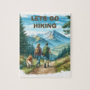 Lasst uns wandern gehen puzzle