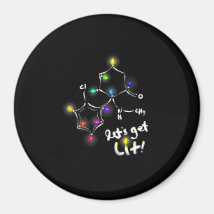 Lasst uns Weihnachten Ketamin holen Magnet