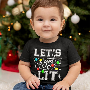 Lasst uns Weihnachten Party Funny - Weihnachten Li Baby T-shirt
