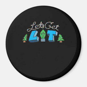 Lasst uns Weihnachts-Klassiker erleben Magnet